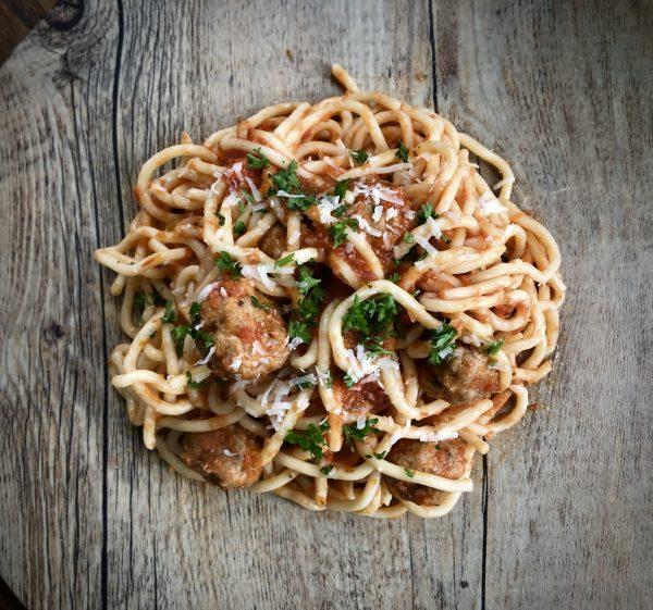 Spaghetti and Meatballs (Out of Stock)