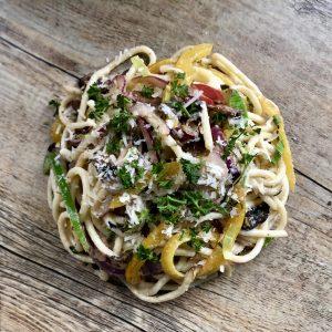 Spaghetti Vegetable with Ricotta